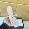 Mode Slide Sandaler Tofflor för Kvinnor Designer Beach Flip Flops Slipper med lådstorlek 35-41