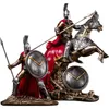 Europa Vintage Heminredning Sparta Statyer Armor Modell Miniatures Spartacus Warrior Figurines Vardagsrum Skrivbord Dekoration