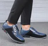 luxurys Dresses Shoes PU Leather Men Casual Loafers Mocasines Hombre Breathable Slip Sneakers Shoe Zapatos 38-48