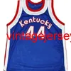 Dan Issel # 44 Kentucky Colonels Jersey de baloncesto retro The Hourse Mens cosido Número personalizado Nombre Jerseys