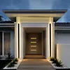 Minimalist LED Long Wall Lamp Modern Personality Garden Villa Porch Waterproof Outdoor Sconces Lights 110V 220V Sconce Luminaire250l