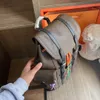Designer-Unisex-Rucksäcke mit großem Fassungsvermögen, Outdoor-Reisetaschen, Schüler-Schultasche, hochwertige Mode-Rucksack-Handtasche, Briefdruck