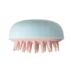 Silicone tête corps cuir chevelu brosse de Massage peignes shampooing cheveux lavage peigne brosses de douche bain Spa minceur Massages fournitures WH0419