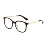 Lunettes de soleil plates classiques pour homme femme Vintage Designer lunettes de soleil lentille claire rétro lunettes carrées avec boîte