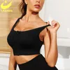 Sport-BH mit Reißverschluss vorne für Damen, Unterwäsche, Push-Up, Yoga-Crop-Tops, BHs, sportliche Weste, Fitnessstudio, Fitness-Shirt, aktive Sportbekleidung