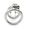 Nxy Cockrings Chaste Bird New Male 304 Stainless Steel Cock Cage Penis Belt Magic Lock Adult Game Metal Chastity Device Sex Toys Bdsm A231 0215