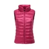 Winter down Women's autumn and light jacket large size vest