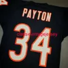 Dikişli Walter Payton 1985 Futbol Forması Nakış Özel XS-5XL 6XL