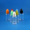 100 set/lotto 30 ml PET flaconi contagocce in plastica trasparente con tappi a prova di bambino Punte separabili lunghe e sottili, lozione per succo liquido, contenitore per gocce per occhi, contenitore da 30 ml