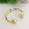 Brincos Colar Mejewelry moda 2 pcs brilhante bracelete de ouro brasileiro conjunto de joias de luxo russo projetado para mulheres presente 2022