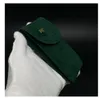 move2020 Superior-Boxen, grüne Slipper-Uhrentasche, originelle Schutztasche, Flanellbeutel, Uhrentaschen, grüne GMT-Aufbewahrungstaschen, 336z