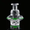 Smoking Accessories Cyclone carb cap Dome with spinning air hole Caps for Terp Pearl Quartz Banger Nail Bubbler Enai Dab Rig2240618