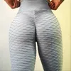 2021 Women's Leggings voor Dames Butt Lift Hoge Taille Yoga Pure Kleur Broek Zomer Meisje Sport Running Broek Tiktok Legging XS-3XL