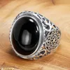 zwarte onyx stenen ringen heren