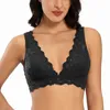 bralette plongée en dentelle