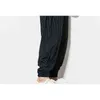 BOLUBAO الصيف الرجال السراويل الحريم فضفاض الكتان رقيقة مخطط عداء ببطء Sweatpants تنفس حجم كبير عادية سراويلي حريمي الذكور 211119