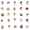 50 PCS Mixed Graffiti Skateboard Stickers small poster Cute cartoon mushrooms For Car Laptop Fridge Helmet Pad Bicycle Bike Motorc6464878