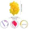 شعر الفتيات عصي الأطفال زهرة Grosgrain Ribbon Hairbands Princess Hair Accessories Princess Cute Hairband with أقواس الرأس 4.5 بوصة KFG13