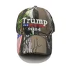 Camouflage Trump 2024 Ball Hat Baseball Caps US Flag Maga Sun Visor Party Hats ZZA3303