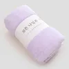 Handdoekabsorberend snel Drogend voor El Adult Bath Beach Handdoeken Antibacteriële Super Zachte Solid Colors Coral Fleece