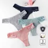 Nxy Sexy Set 3PCS / комплект G-струнные трусики хлопчатобумажные женские нижнее белье сексуальные трусики женские трусы T-Back стренги сплошные цветные трусики нижнее белье M-XL 1202