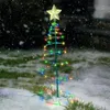 クリスマスの装飾太金の金属LEDの木の装飾弦楽器ライト休日の装飾飾りエコフレンドリーギフト