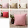 50*50 cm Einfarbig Dekokissen Fall Schlafzimmer Sofa Kissen Kissenbezug Büro Rest Lendenkissen Abdeckung Hause Bett liefert BH5936 WLY