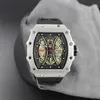 Montre à Quartz pour hommes, bracelet en Silicone, mode, étanche, sport, luxe, 2021, Reloj hombre221T