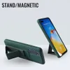 Telefooncases voor Samsung S21 S10 Plus S20 FE A52 A72 A32 A51 A71 A12 Note 20 Polsriem Stand Zachte Houder Magnetische Cover