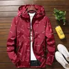 رجال السترات رجال سترة مقنعين بالإضافة إلى حجم 10XL 9XL 8XL 7XL Windbreaker معطف عارض