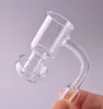 Hochwertige 30 mm OD Smoking Terp Slurper und Vakuum-Quarz-Banger 10 mm 14 mm 18 mm Nägel für Glasbongs