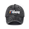 Laten we Go Brandon Baseball Cap Feestartikelen Trump Supporter Rally Parade Katoenen Hoed