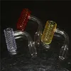 Top piatto 10 mm 14 mm 18 mm Accessori per fumo banger di quarzo 20 mm OD unghia Duessless per tamponi Bongs Glass Bongs