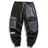 mens denim calças jogger