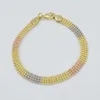 Earrings & Necklace 2021 JC Fashion Dubai Jewelry Set Nigerian Wedding African Beads /Rose/ Whtie Gold
