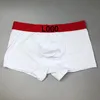 Homens Carta Impressão Logotipo Underpants Moda Sexy Casual Brand Underwear Boxer Shorts Designers Modal Soft Respirável Calcinhas 3pcs com caixas