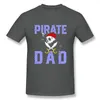Herr t-shirts pirat pappa födelsedagsfest kläder t shirt man kvinna