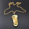 Catene YANGLIUJIA Design esclusivo Collana con ciondolo in metallo dorato Hip-hop Punk Personalità retrò Gioielli da donna Gifts181Q