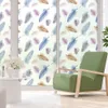 Windows Movies Decorative Vinyls Stickers Stained Glass Film One Piece Matte Waterproof Protect Privacy Reduce UV for Home Decor