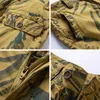 2021 Zomer Printed Cargo Shorts Mannen Casual Camouflage Tactical Jogger Militaire Losse Mannen Shorts Big Size Heren Shorts 28-38 X0628