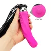 Massagem vibrador vibrador chicote sexo Jogos adultos espancar vibradores brinquedos para mulher massagiza vaginal produtos da cauda bondage