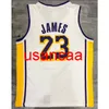 Herren-Basketballtrikot 23# JAMES, weiß, mit V-Ausschnitt, S, M, L, XL, XXL