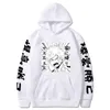 Mój bohater Academia Hoodie Casaul Loose Katsui Bakugou Bluza dla mężczyzn Y211118