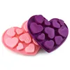 Silicon Chocolate Molds Kitchen Tools Heart Shape English Letters Cake Ice Tray Jelly Moulds Baking Mold