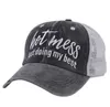 The latest party hat ponytail embroidery baseball cap a variety of styles to choose from support custom logo3364620