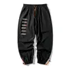 Män Harembyxor Streetwear Letters Tryckta Joggers 2020 Höst Män Hip Hop Harajuku Drawstring Byxor X0723