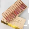 2021 Kylie Beauty Makeup Liquid Matte Lip Gloss Lipsticks à prova d'água duradoura Cosmética 16 Cores Set4348038