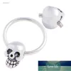 Javrick Punk Retro Cabeça Cabeça Piercing Piercing Brincos Brincos Titânio Aço Ear Fantasma Studs Personalidade Jóias Presente Preço de Fábrica Especialista Qualidade Qualidade Mais Recente Estilo