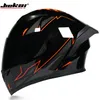 Jiekai 316 casque de moto sécurité intégral double lentille course forte résistance hors route DOT approuvé visières casques