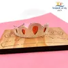 Crown Hair Accessoriess DIY Z875 Muyu Wooden Mold Cutting Scrapbook Dies Cutting Suitable For Market General Machines 210702